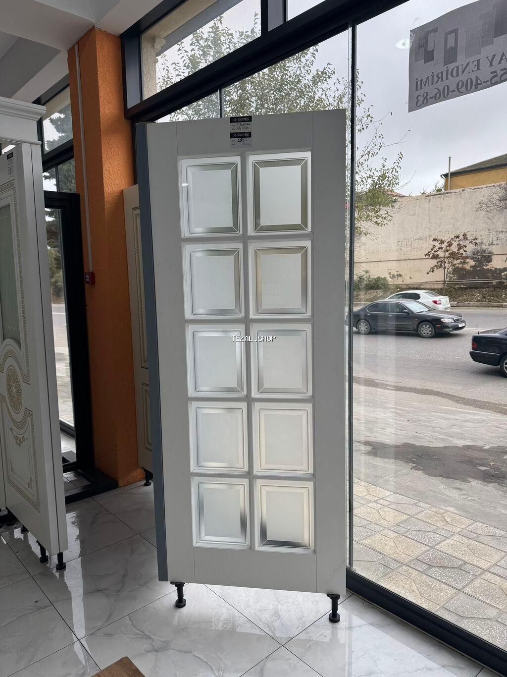 Yeni Otaq qapısı 90x205 sm Çərçivə ilə, Zəmanətli, Ödənişli quraşdırma, Pulsuz çatdırılma