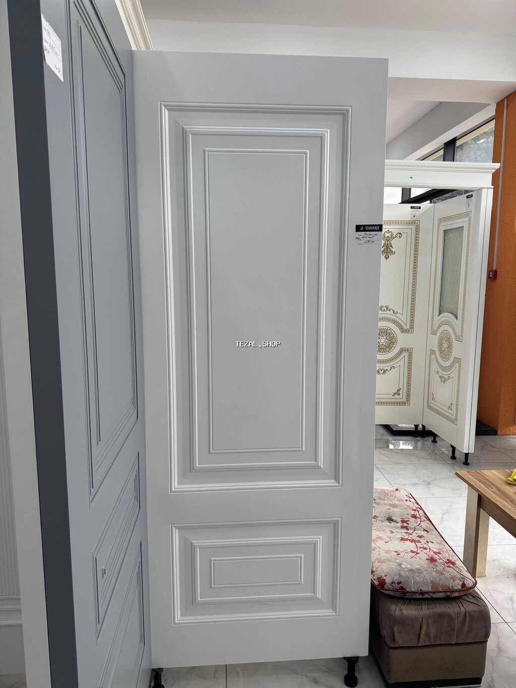 Yeni Otaq qapısı 90x205 sm Çərçivə ilə, Zəmanətli, Ödənişli quraşdırma, Pulsuz çatdırılma - şəkil 3