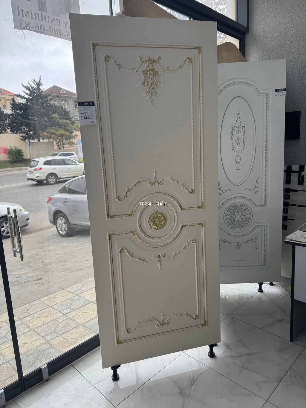 Yeni Otaq qapısı 90x205 sm Çərçivə ilə, Zəmanətli, Ödənişli quraşdırma, Pulsuz çatdırılma - şəkil 5