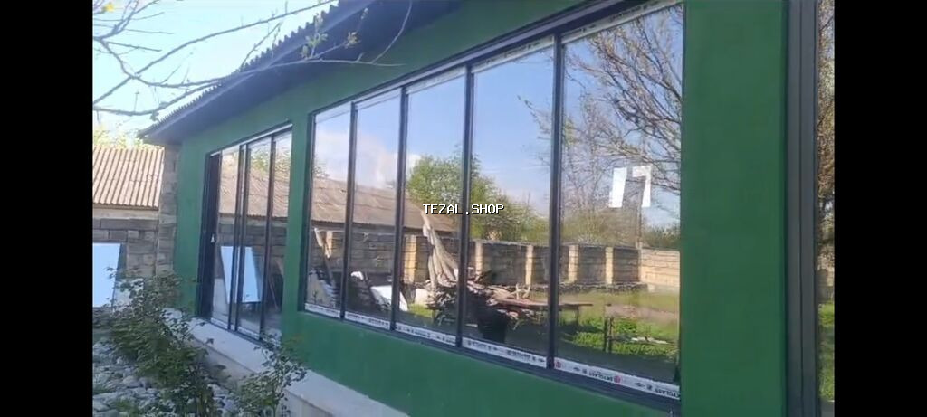 CAM BALKON. SÜRGÜLÜ. KATLANAN. PLASTİK-ALÜMİNİUM - şəkil 5