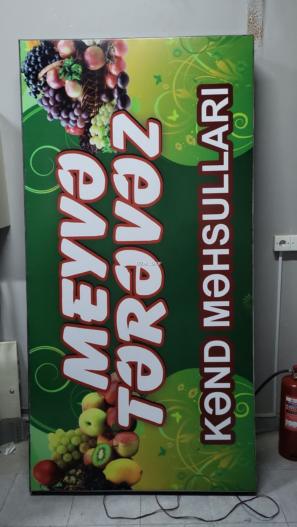 Salam.Meyvə tərəvəz elanıdı.Gür işiğı var.kompleksin həyətində yeni - şəkil 2