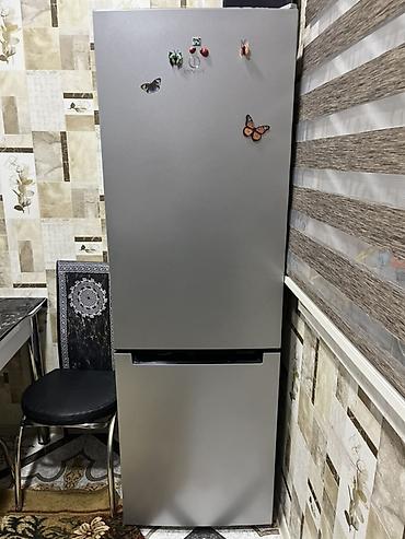 İşlənmiş 2 qapılı Indesit Soyuducu Satılır, rəng - Gümüşü, Təkərli - şəkil 2