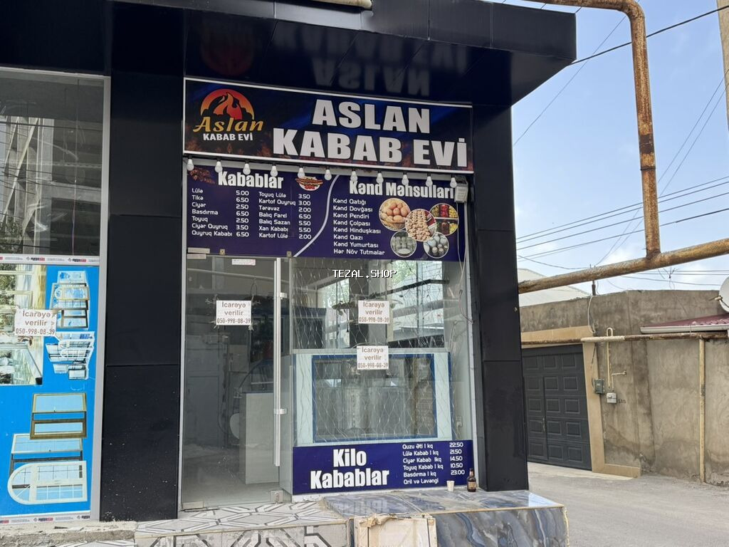 Obyekt icarəyə verilir
Əlavə məlumat üçün zəng edin