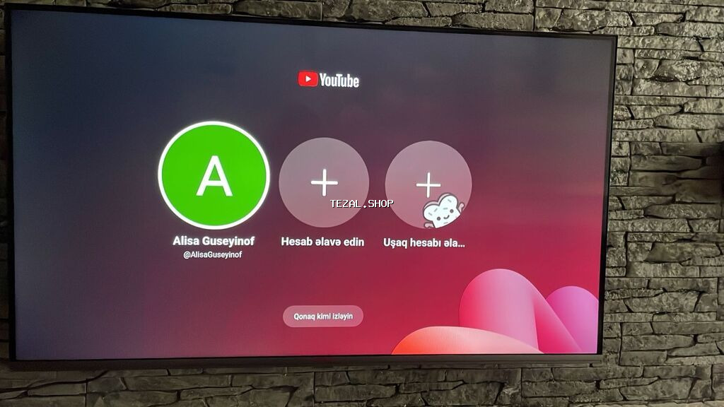 Nikura TV/Android TV satilir tecili 250 azn unvan masazir real - şəkil 2