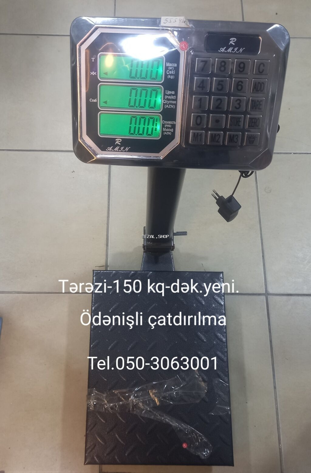 Tərəzi 150 kq-dək.yeni
