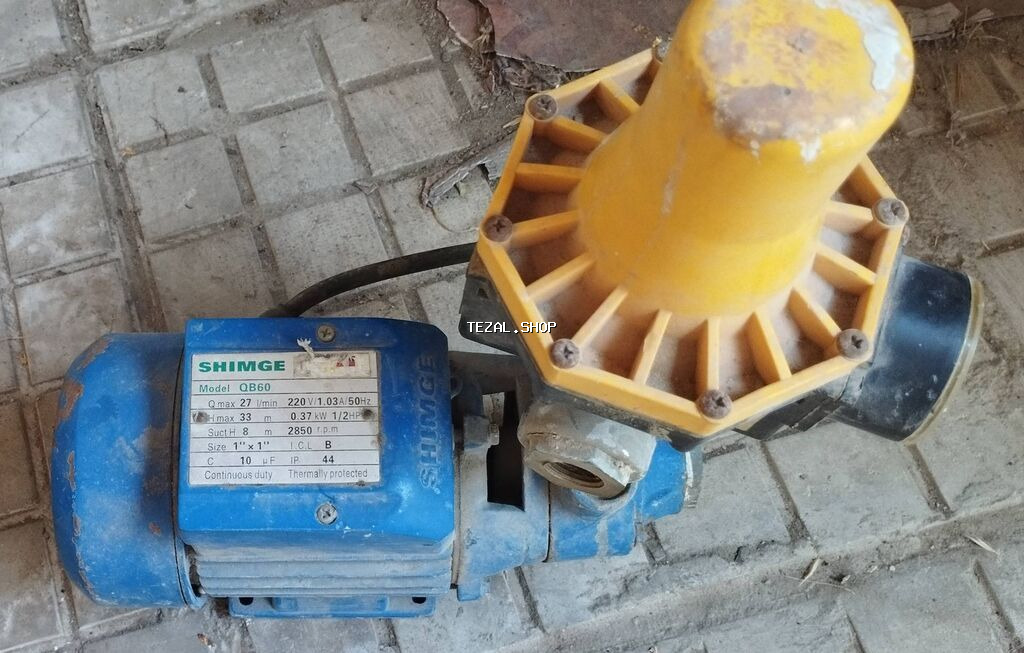 Su nasosu hidrofonla işlək vəziyyətdədir