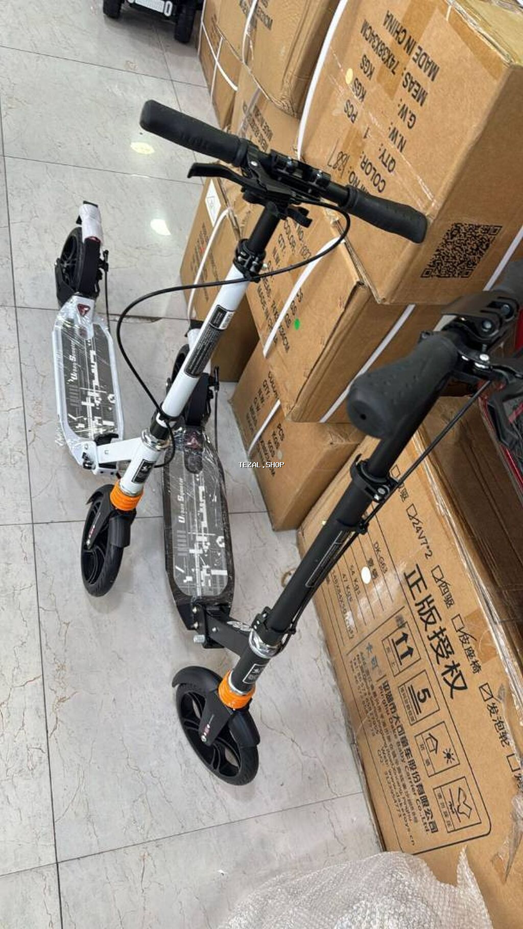 🛴🔥 Scooter 003D – Şəhər Skuteri (6+ yaş) Gündəlik istifadə, gəzinti - şəkil 4