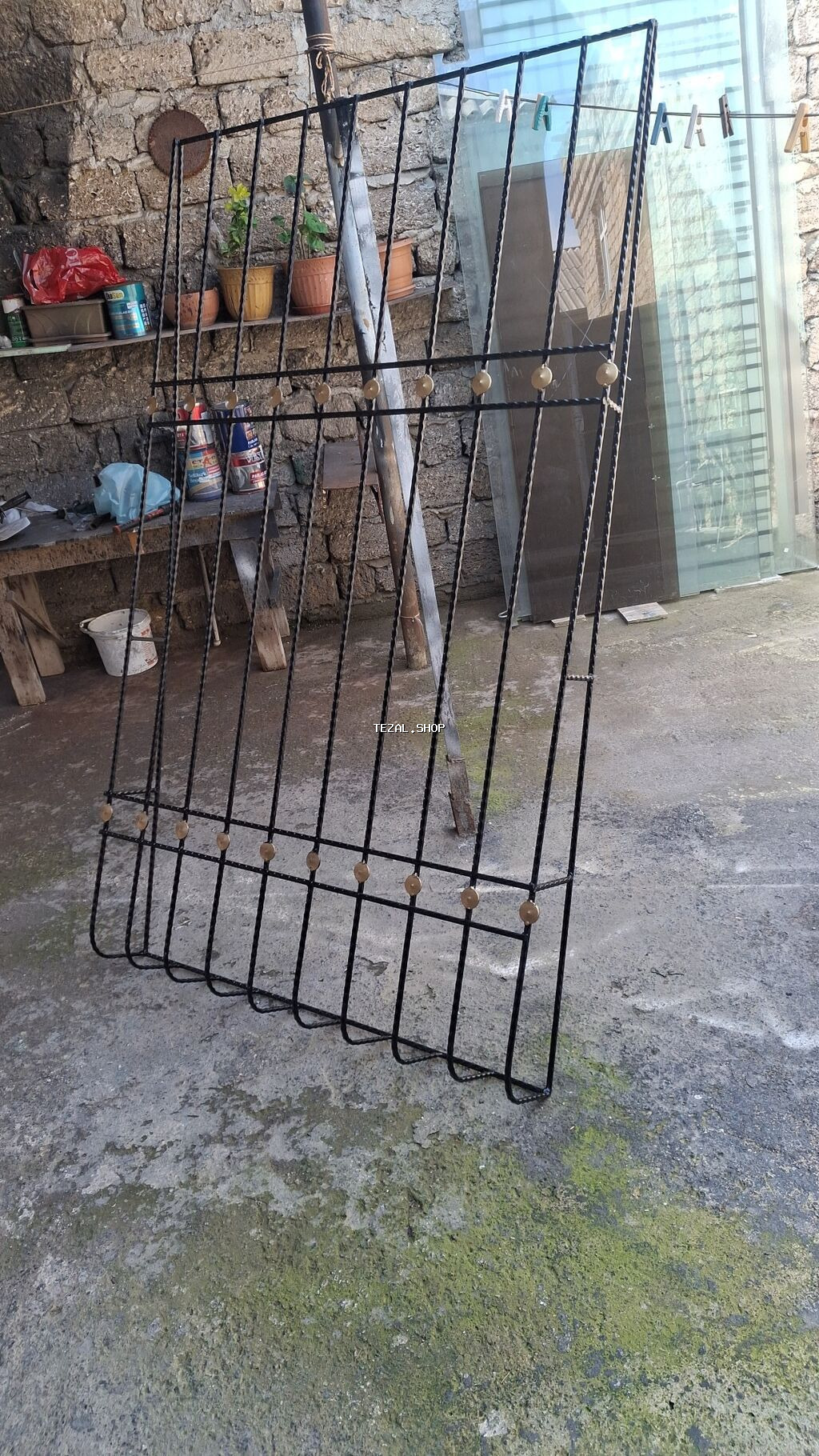 Məhsul: Dəmir reşotkalar (pəncərə və balkon üçün) - Material: Armatur - şəkil 3