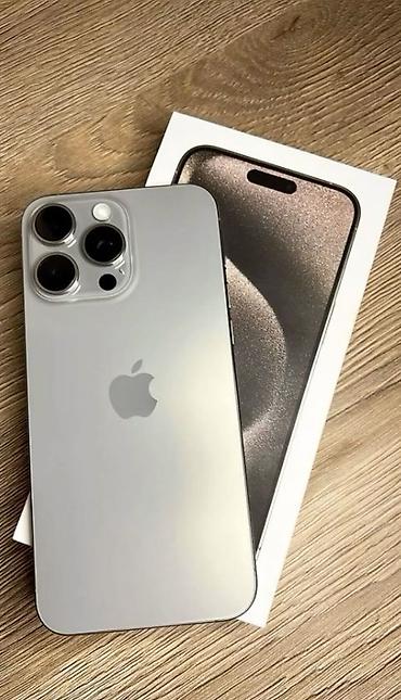 IPhone 15 Pro Max, 256 GB, Gümüşü, Face ID - şəkil 4