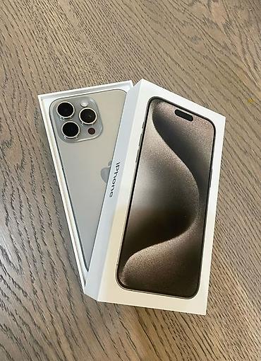 IPhone 15 Pro Max, 256 GB, Gümüşü, Face ID - şəkil 5