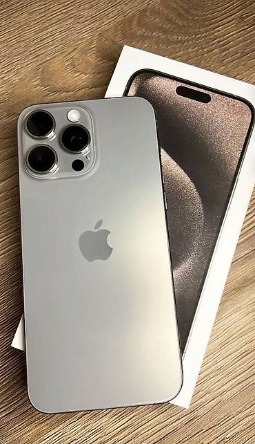 IPhone 15 Pro Max, 256 GB, Gümüşü, Face ID - şəkil 2
