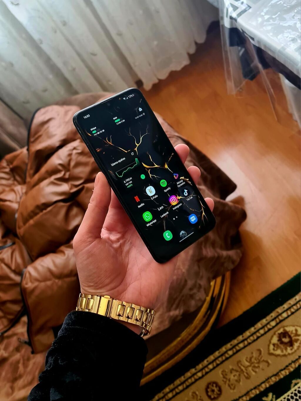 Samsung Galaxy A10, 32 GB, rəng - Göy, Zəmanət, Sensor, İki sim kartlı