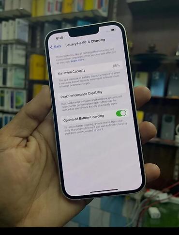 IPhone 13, Ağ, Face ID - şəkil 4