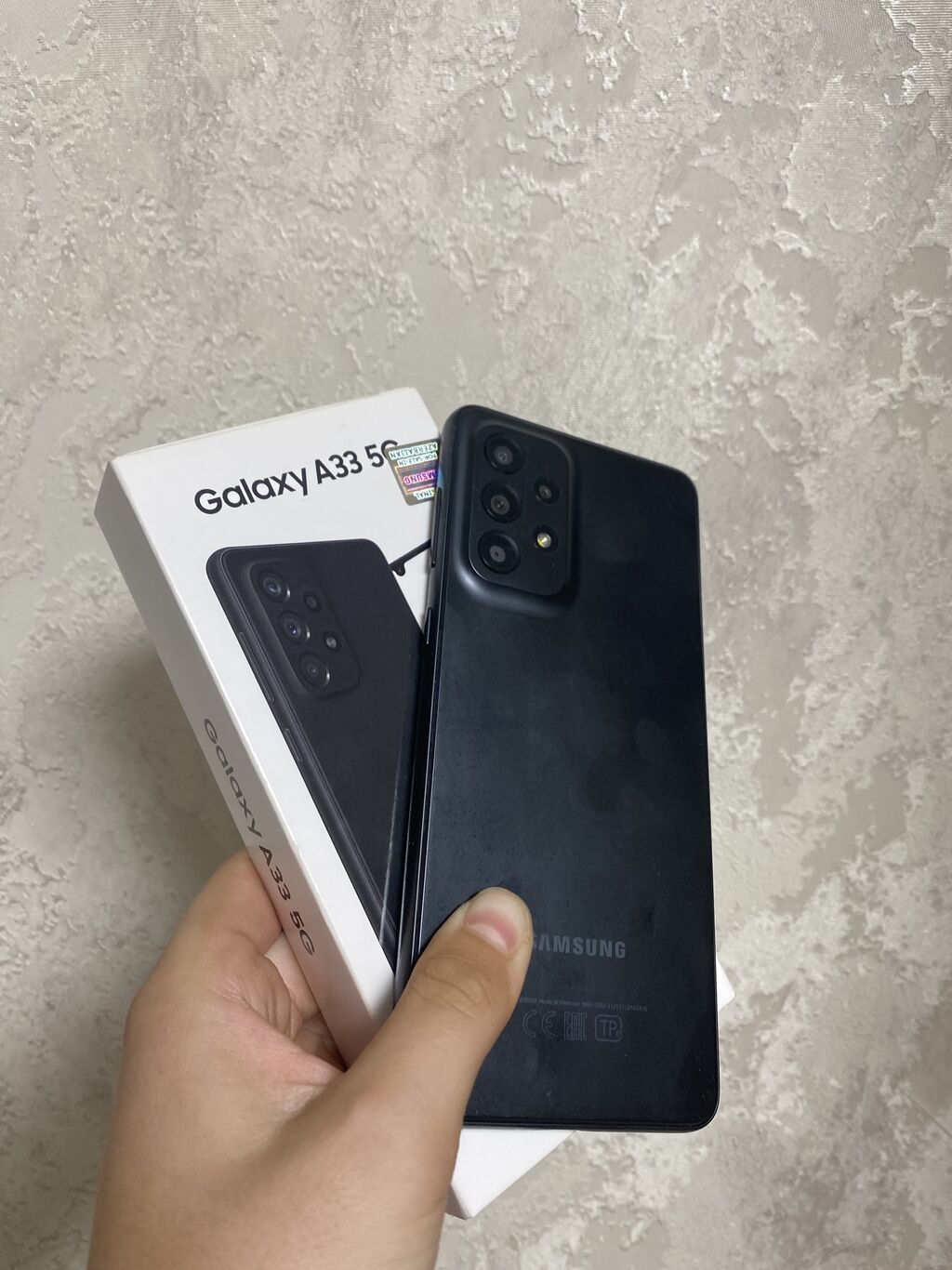 Samsung Galaxy A33 5G, 128 GB, rəng - Qara