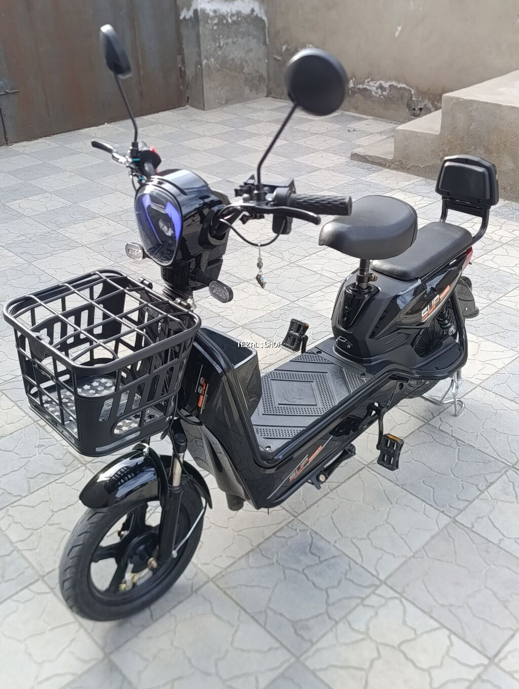 SUP FL-0002 Elektrik skuter – şəhər içi rahat və səssiz hərəkət üçün - şəkil 3