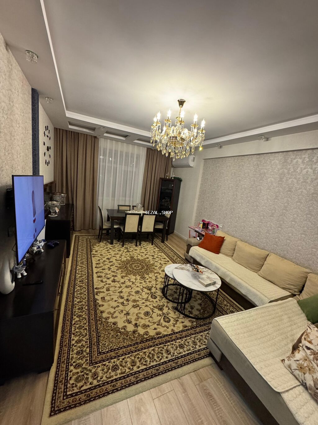 3 otaqlı, Yeni tikili, 92 kv. m