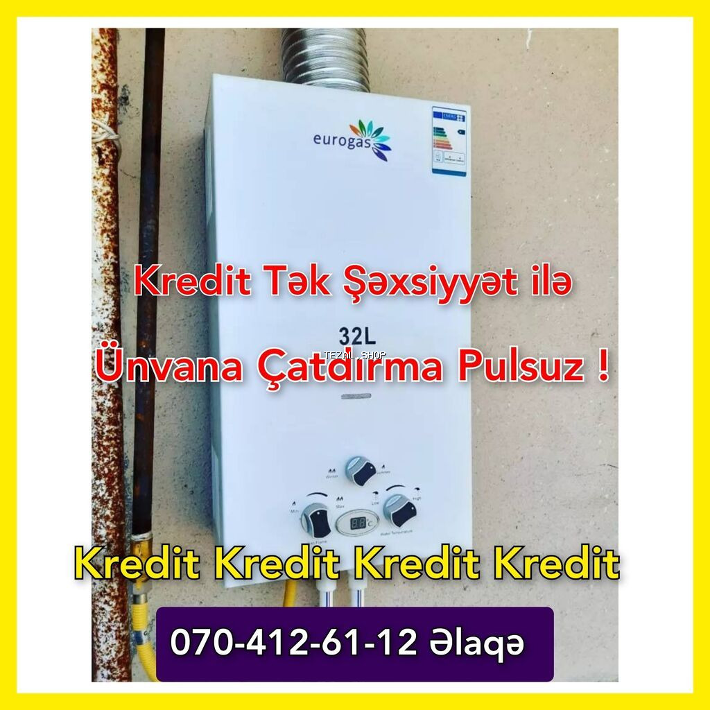 Kredit ilə su qızdırıcı pitminutka Su qızdırıcı Su Qızdırıcı ❗KREDIT