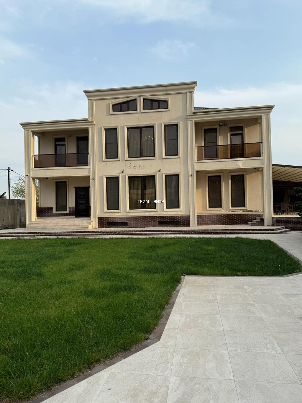 7 otaqlı, 500 kv. m, Kredit var, Yeni təmirli