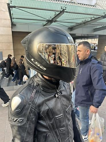 LS2 tam üzlü motosiklet dəbilqəsi - Brend/model: LS2 full-face - - şəkil 3