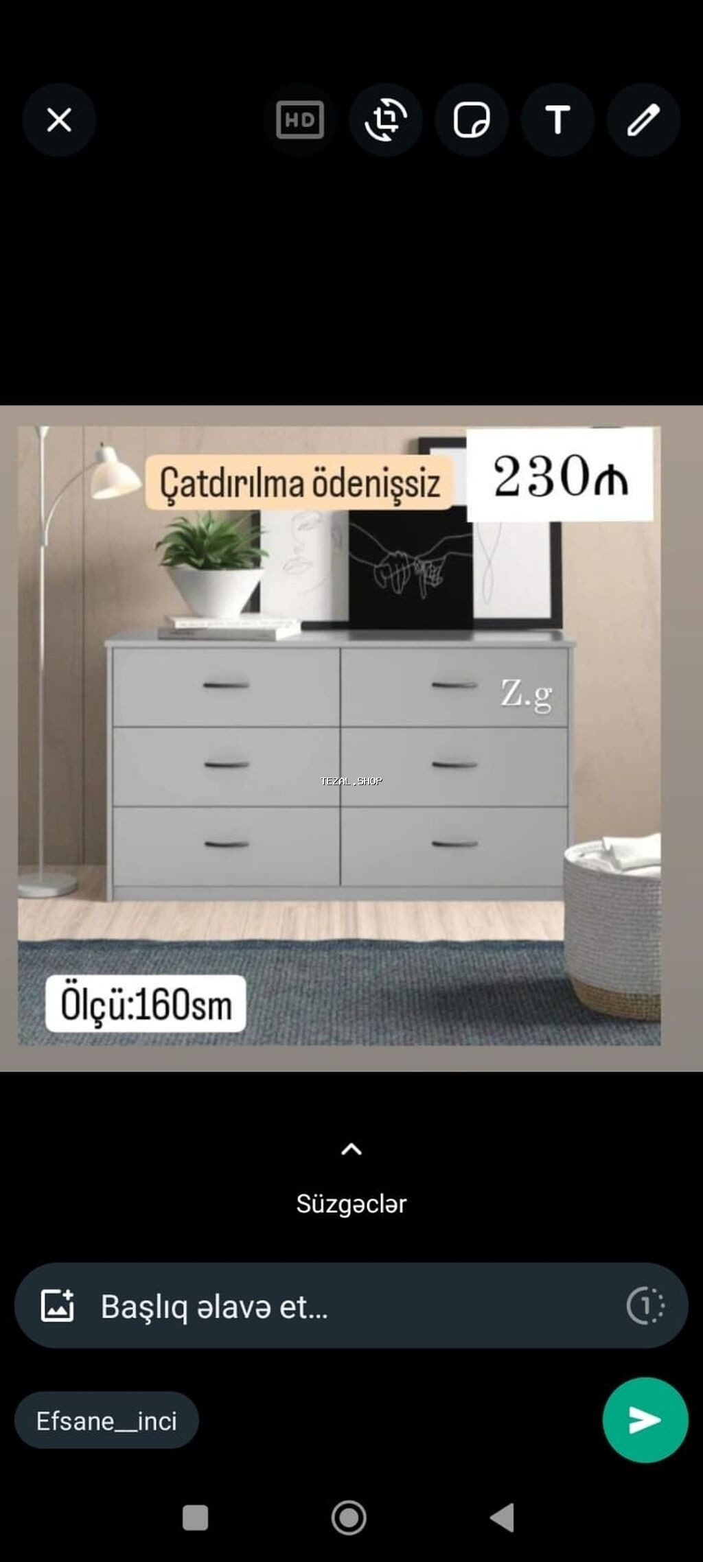 Yeni, Güzgüsüz