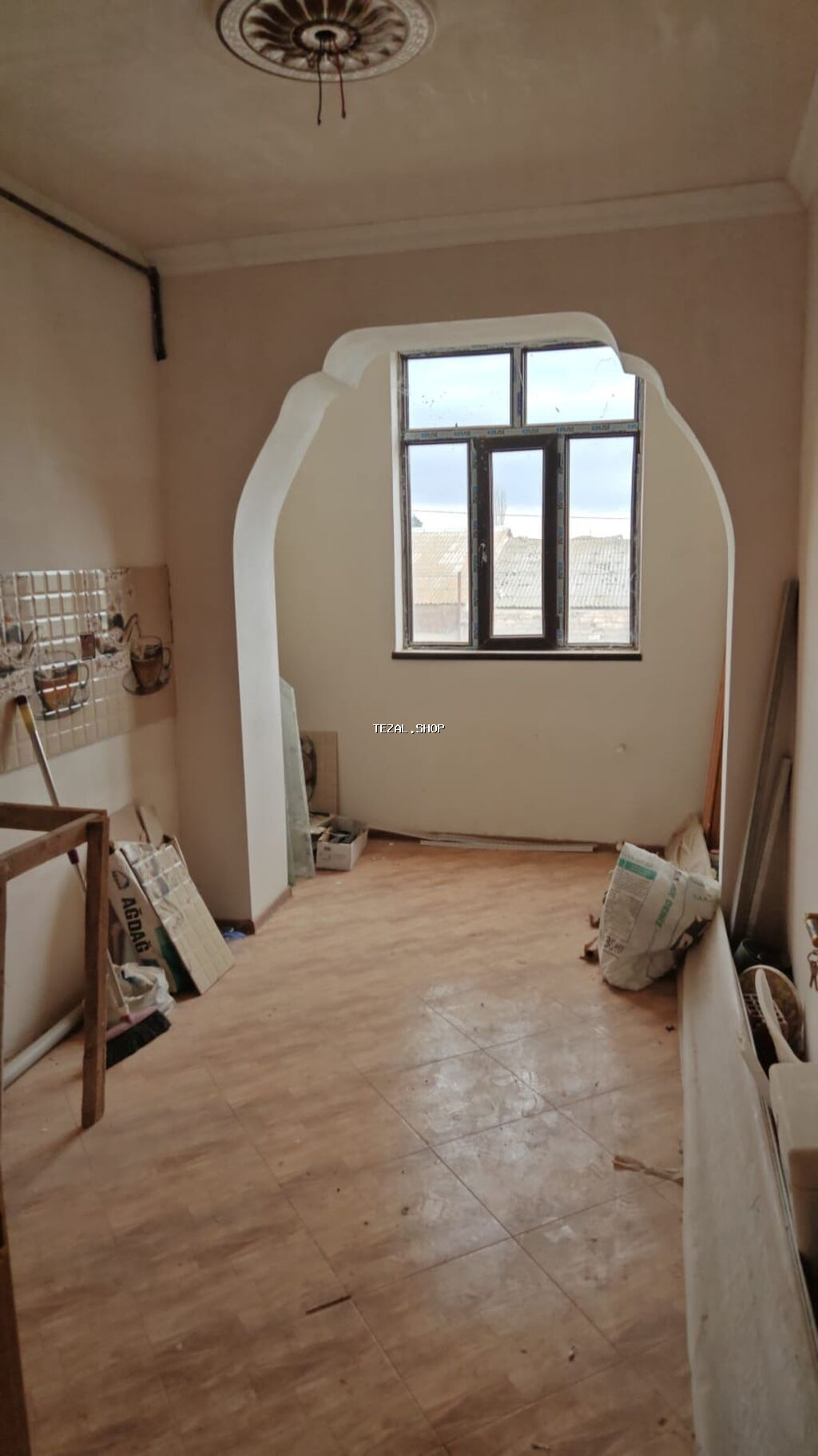 3 otaqlı, 85 kv. m, Kredit yoxdur, Yeni təmirli - şəkil 4