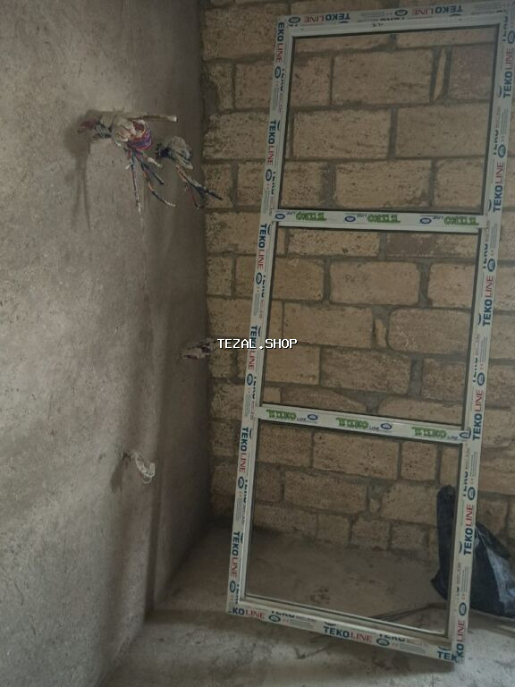 Pencere Hun 2.30 Eni 0.90.Pilleken ustu abyekt zirzemi ve sss ucun - şəkil 2