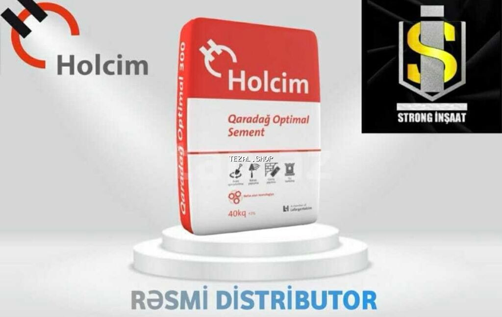 Holcim Sement, M-400, A-klass, Kredit yoxdur, Pulsuz çatdırılma - şəkil 2