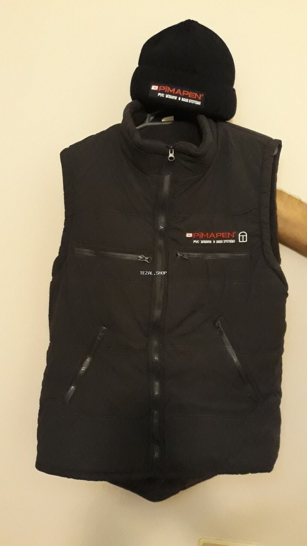 Jilet ve papaq zamoklu, olcu L, XL - şəkil 2