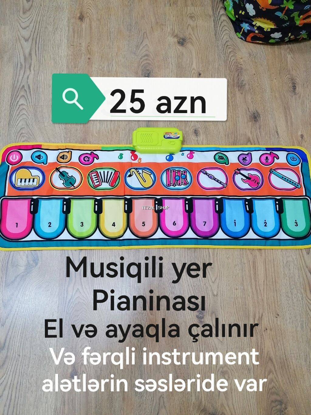 Musiqili Oyuncaqlar Tezedi. Qiymətlər şəkildə var. Ünvan Șerq Bazarın - şəkil 3