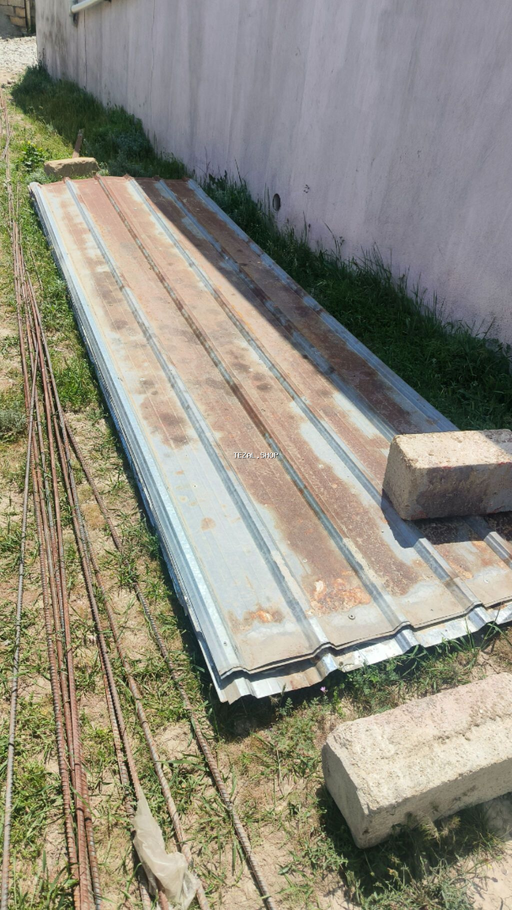Profilnastil 4m-di 43 ədədi materyalı qalın