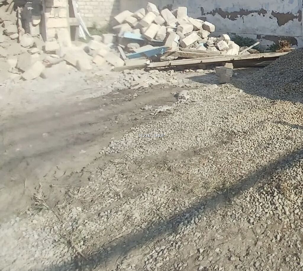 Xaçmaz şəhərinin tam mərkəzində ağ çadır şadlıq sarayının yerləşdiyi - şəkil 3