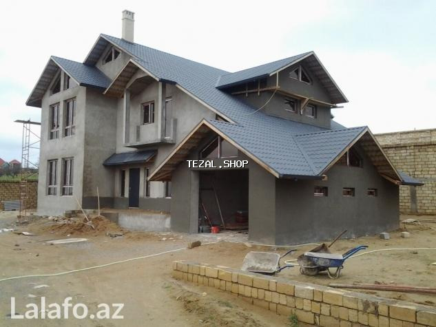 Bağ evi tikintisi, Villa tikintisi, ev tikintisi. Bağ evlərinin