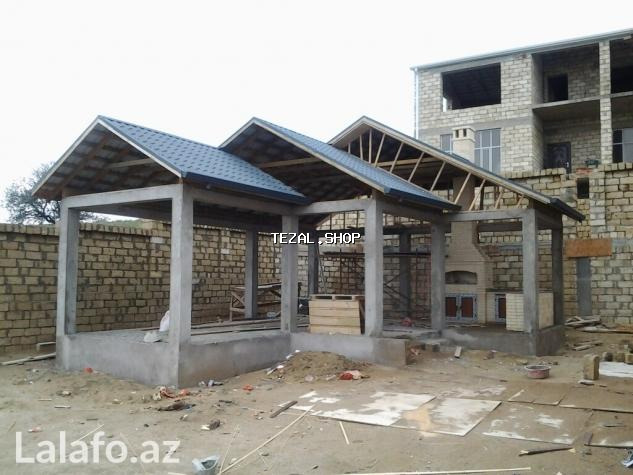 Bağ evi tikintisi, Villa tikintisi, ev tikintisi. Bağ evlərinin - şəkil 5