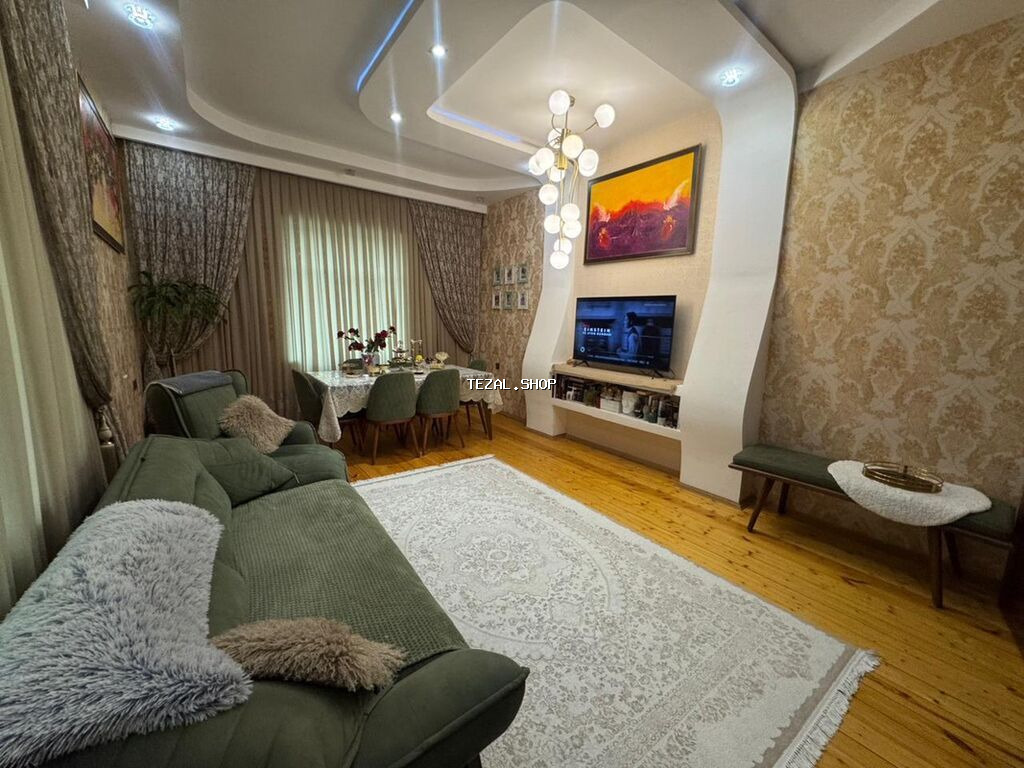 6 otaqlı, 228 kv. m, Yeni təmirli