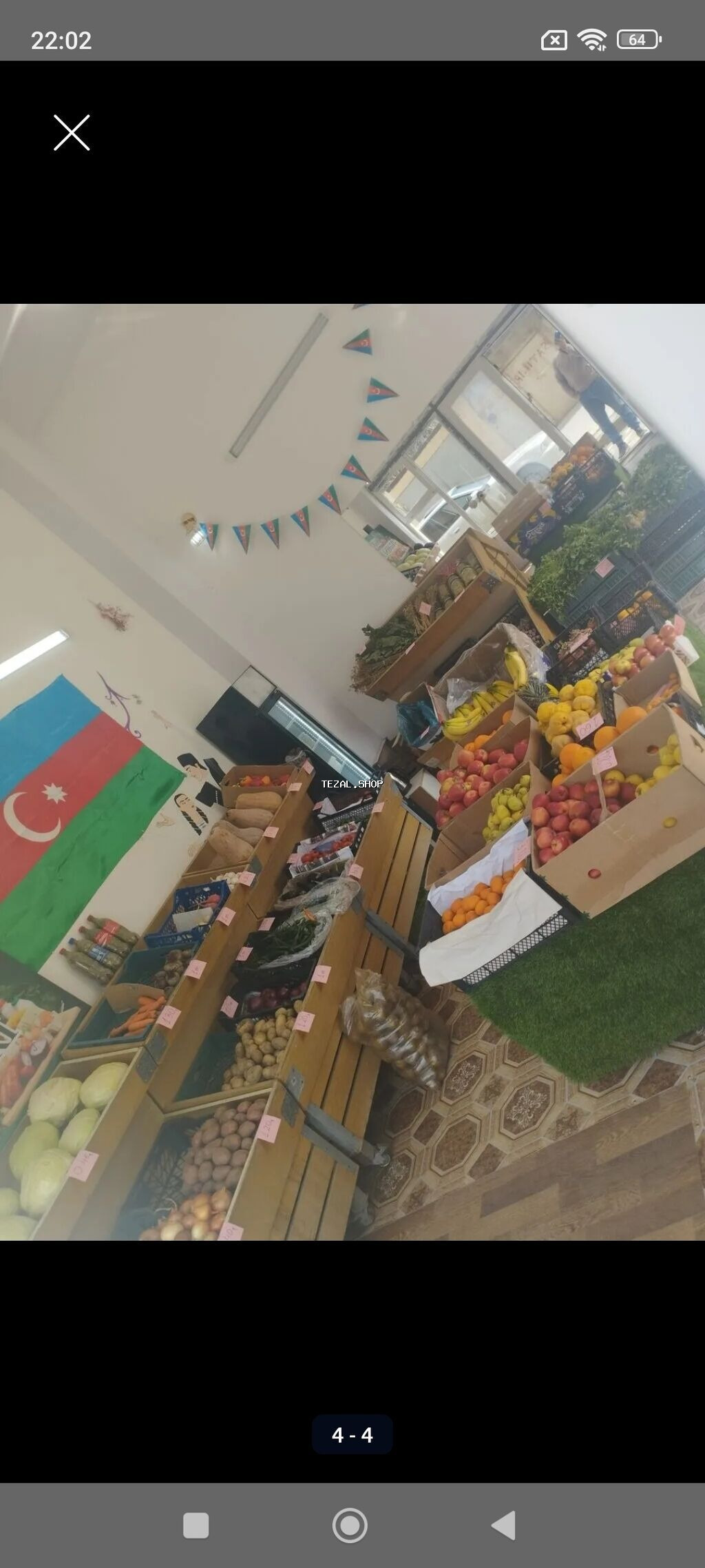 Meyve Terevez vitrinleri polkalari və marojna xaladeniki Satilir