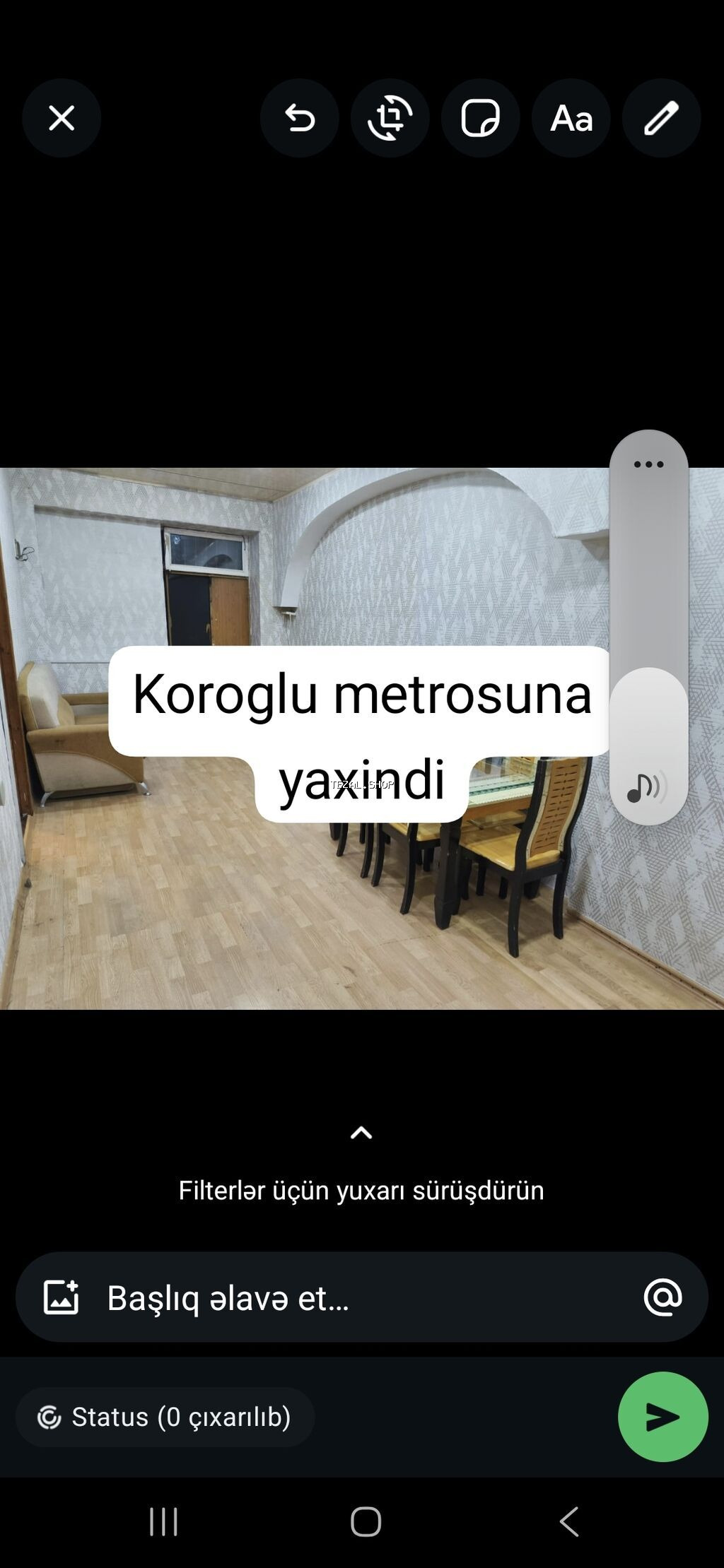 100 kv. m, 3 otaqlı, Kombi, Qaz, İşıq