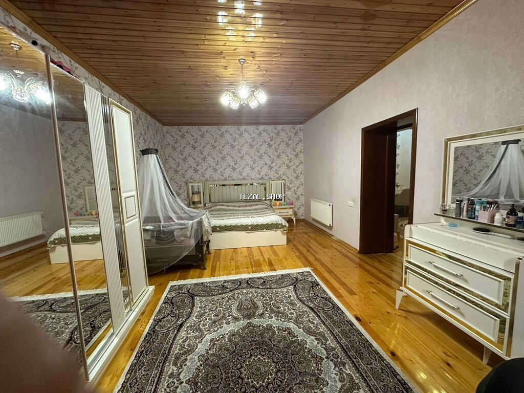 Satışda həyət evi - Təkmərtəbəli, daş-kirəmit damlı ev - Geniş, tam - şəkil 3