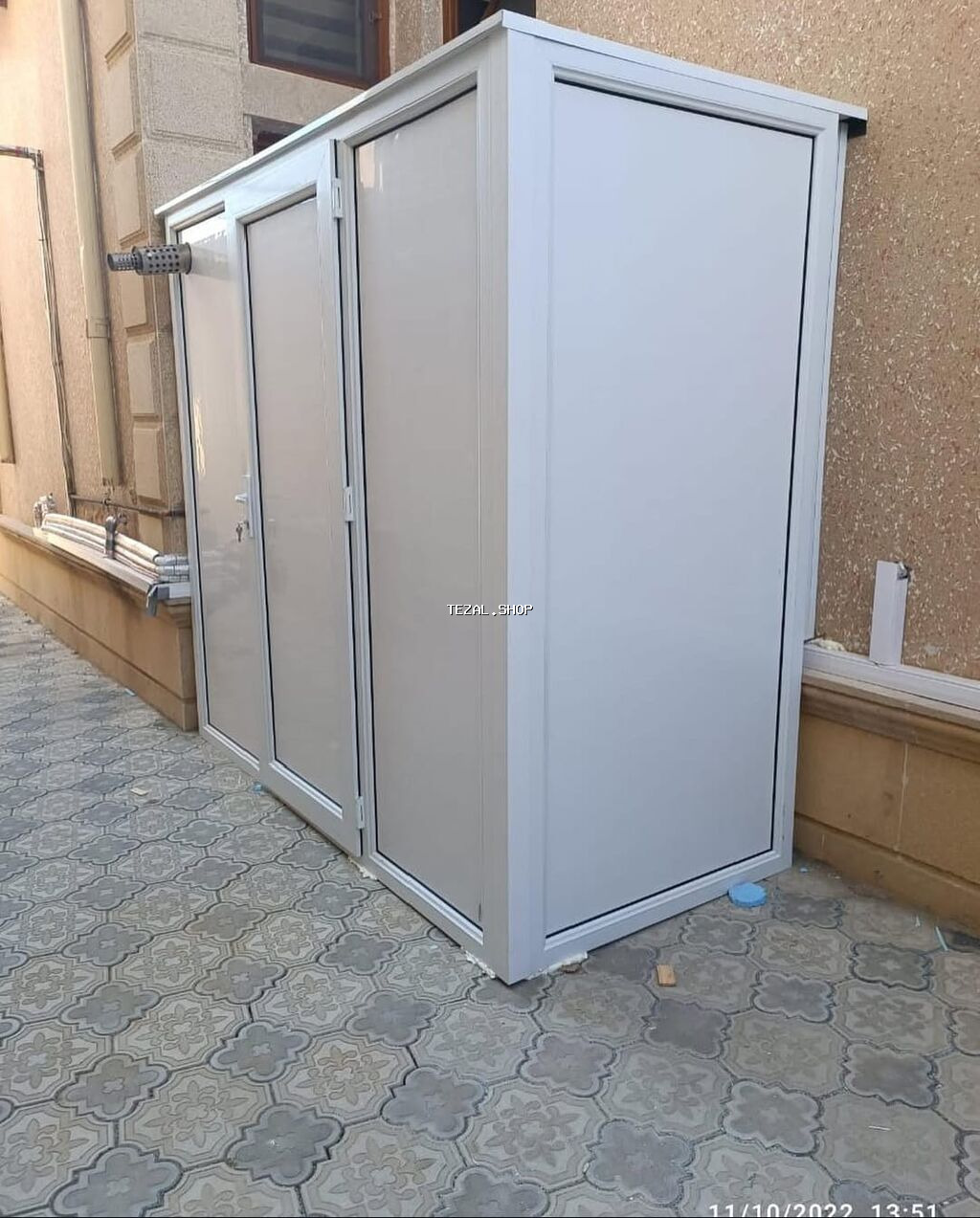 Plastik şkaflar balkonlar, lojikalar, bloklar, küçə üçün, kombi