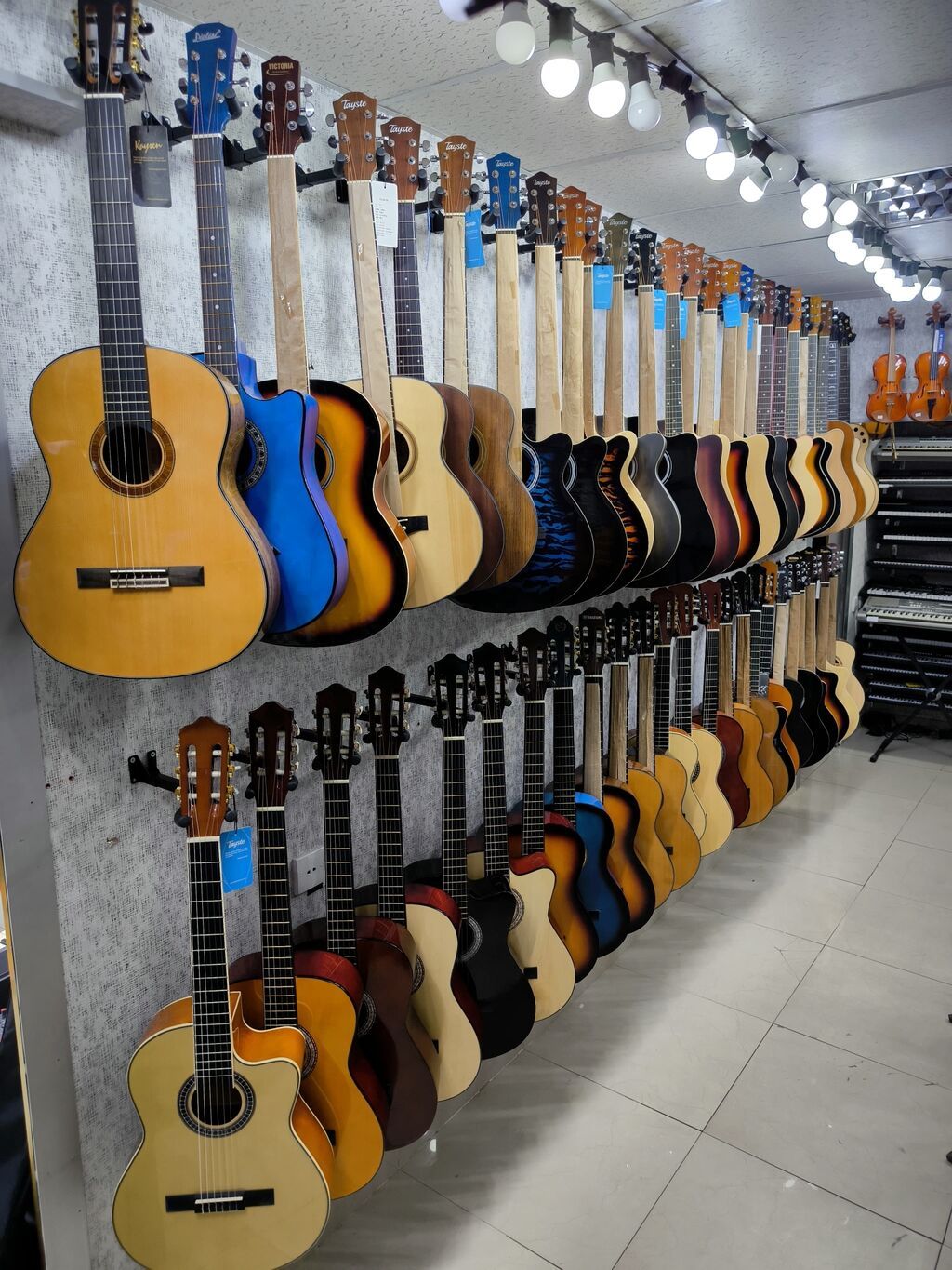 Klassik gitara, Yeni, Ünvandan götürmə