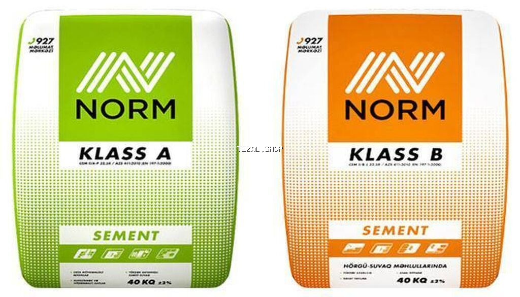 Hər növ sementləri̇n satişi / sement norm 400 marka - 8.78 azn sement - şəkil 2