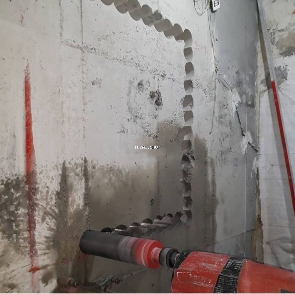 Beton kəsimi beton deşimi betondan delimlerin açılması betondan - şəkil 4