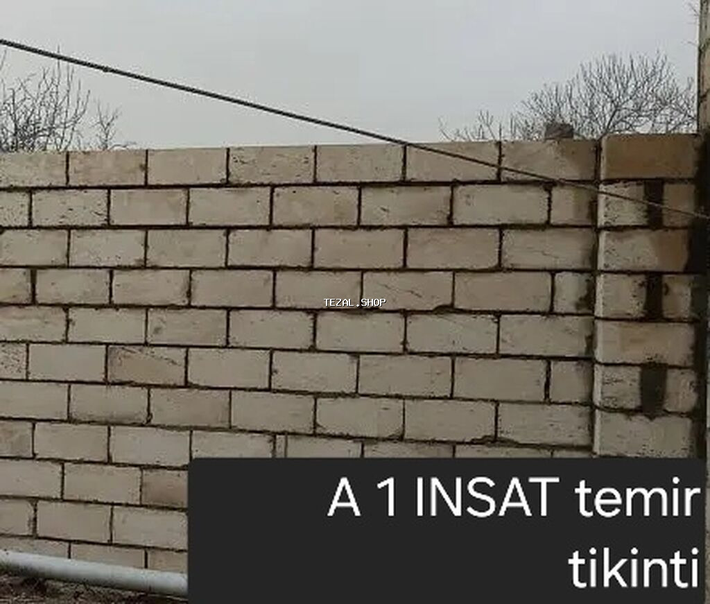 Xidmət: Kərpic və daş hörgü işləri Təsvir: - Həyətyanı sahələr, bağ - şəkil 5