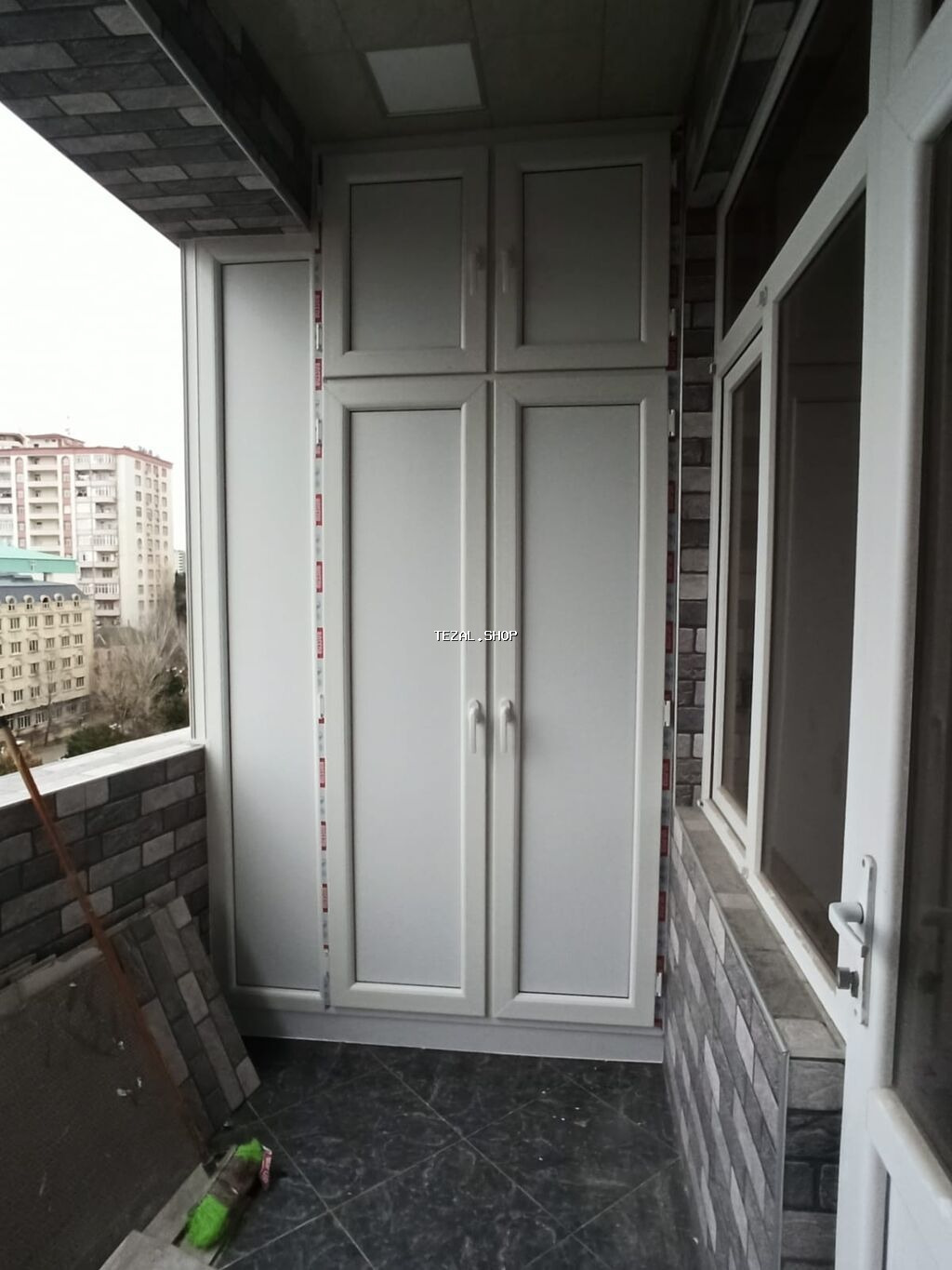 Cambalkon qatlama ve surgu sistemleri. her nov plastik qapi pencere - şəkil 2