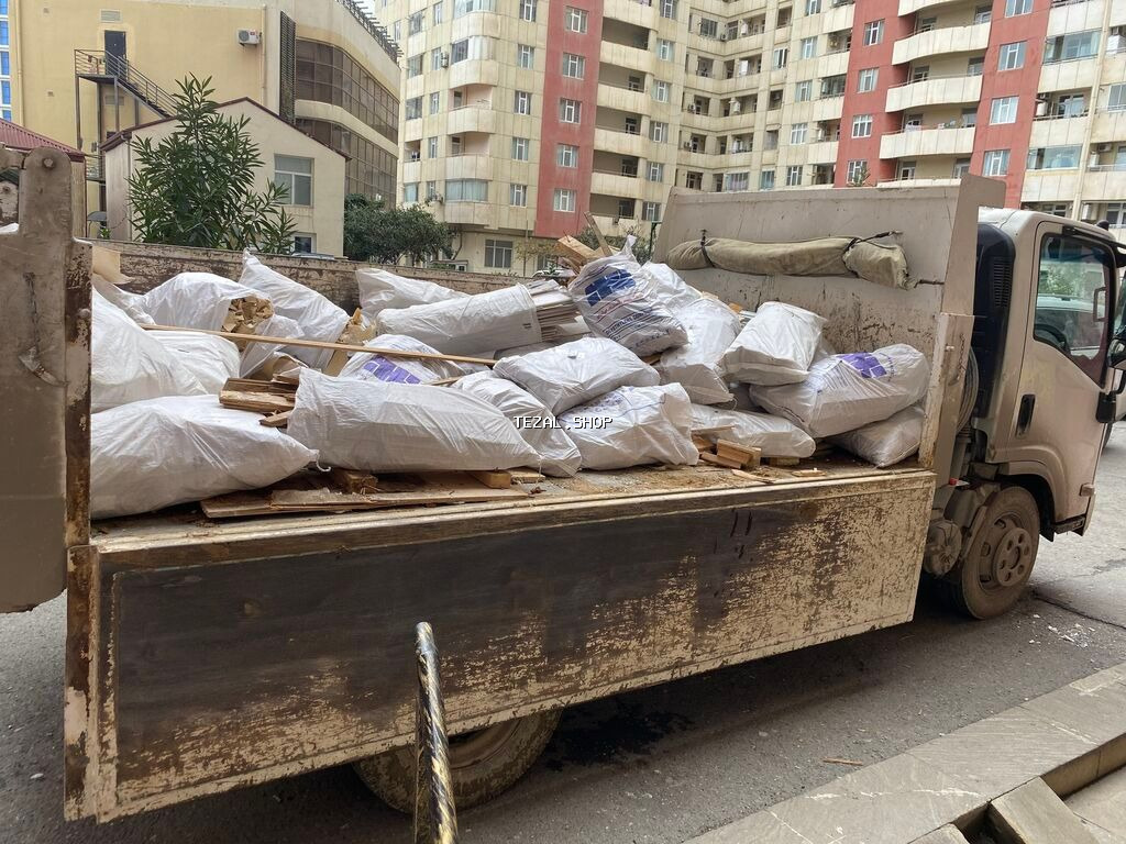 Bütün növ təmir tikinti tullantılarının atılması. Təmir tikinti - şəkil 2