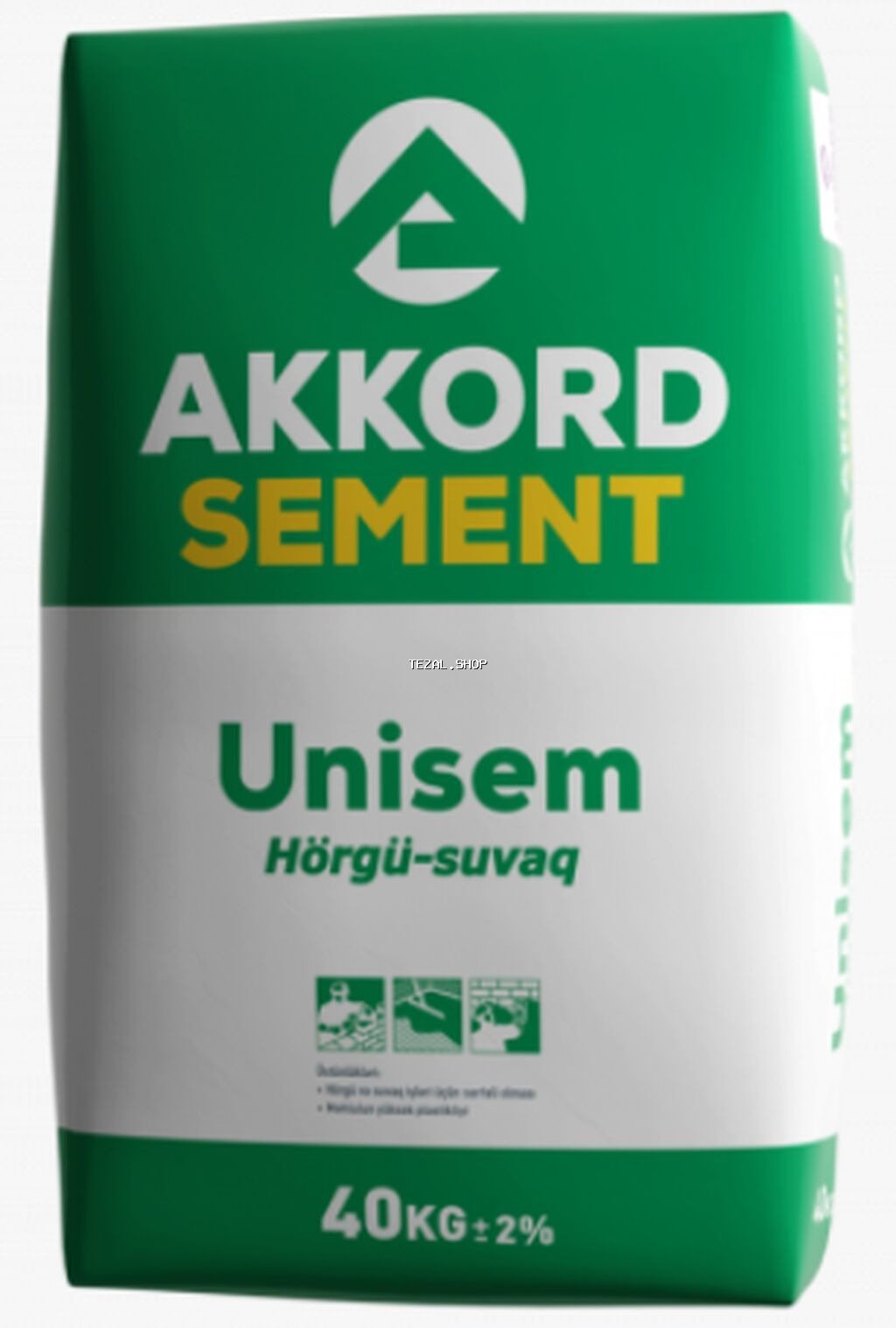 Sement / Akkord 300 marka - ✔ 7.80 Azn - Çatdırılma PULSUZ - 50 kisə