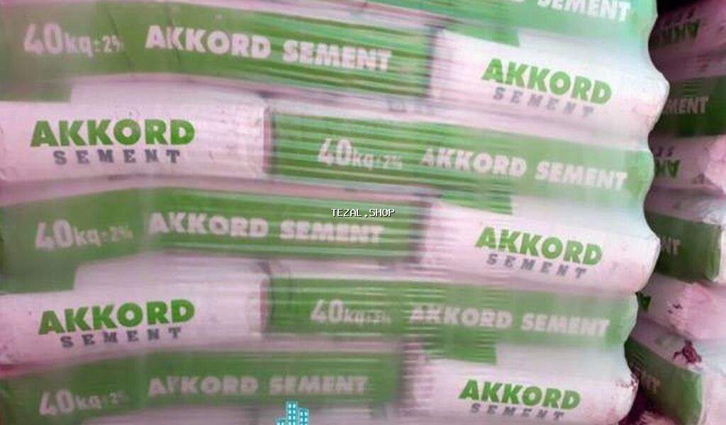 Sement / Akkord 300 marka - ✔ 7.80 Azn - Çatdırılma PULSUZ - 50 kisə - şəkil 4