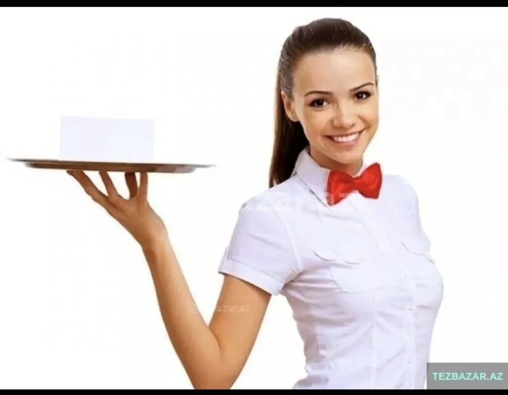 Afisant qiz teleb olunur Saat 16:00 dan 00:00 dek 20 azn maaş