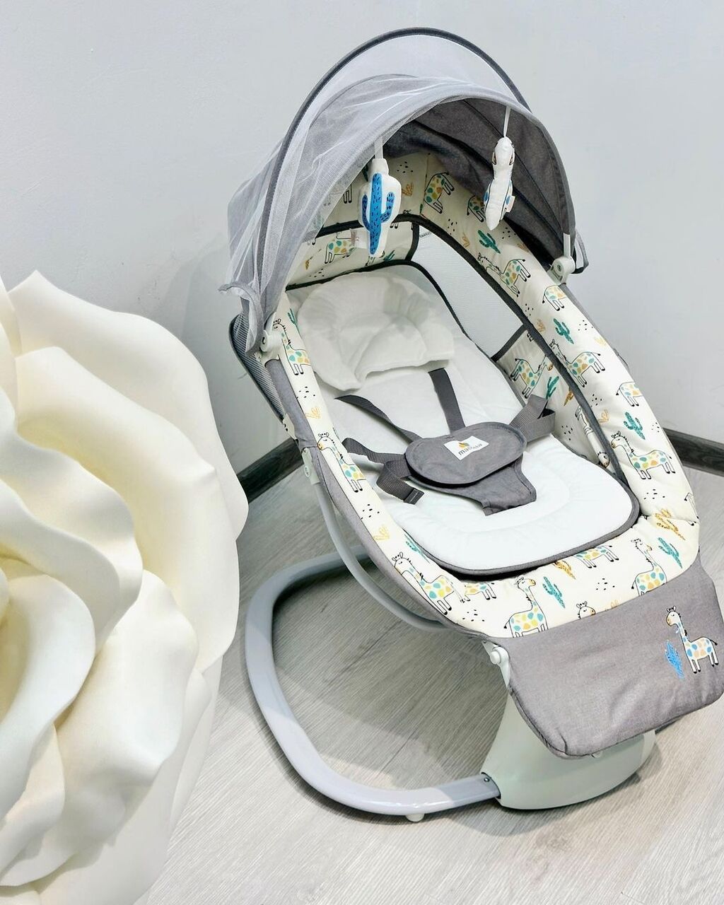 Mastella Nənni. Ayaq dayaqları olan elektrik nənni. Yeni GƏLDİ! Rəng