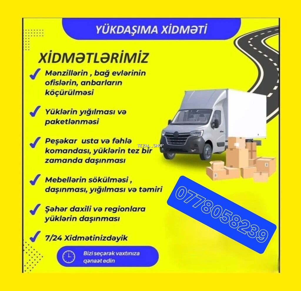 Bu "Yük taksi" xidməti yüklərin daşınması üçün tam həll təklif edir - şəkil 3
