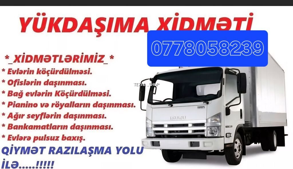 Bu "Yük taksi" xidməti yüklərin daşınması üçün tam həll təklif edir - şəkil 4